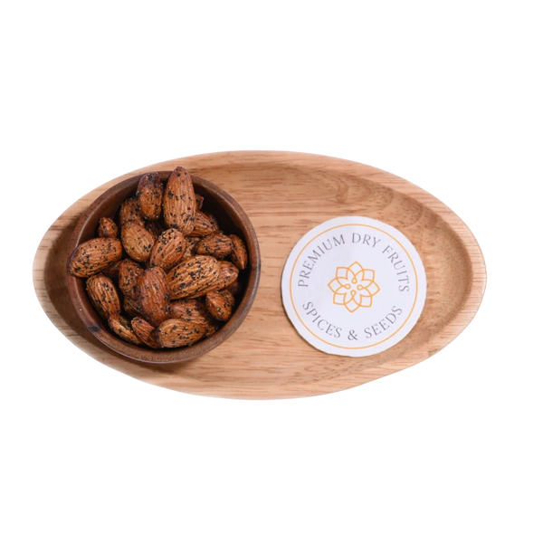 Roasted & Spiced Almonds | Flavoured Badam