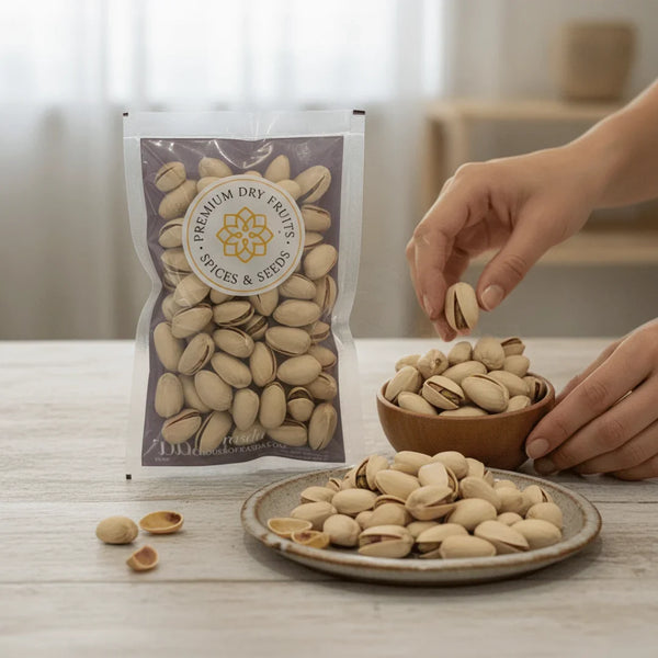 Roasted & Salted Pistachios (In-Shell) | Premium Pista